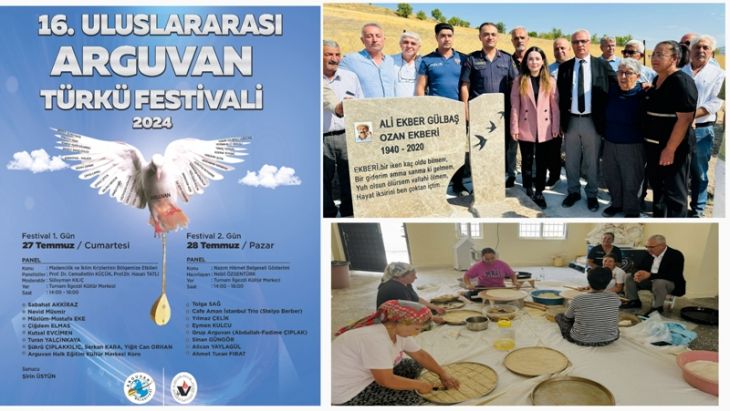 16. Uluslararası Arguvan Türkü Festivali Start Aldı